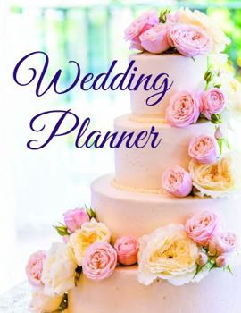 Paperback Romantic Wedding Planner/Organizer: Traditional Keepsake - 8.5x11, Soft Cover, 240 Pages Book