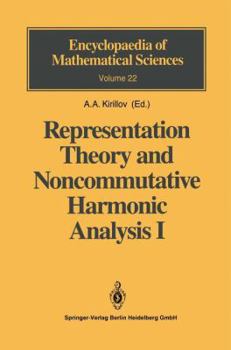 Hardcover Representation Theory and Noncommutative Harmonic Analysis I: Fundamental Concepts. Representations of Virasoro and Affine Algebras Book