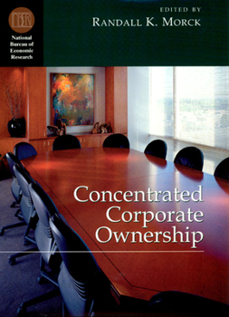 Hardcover Concentrated Corporate Ownership Book