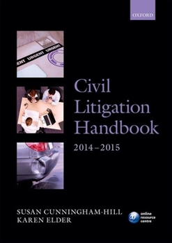 Paperback Civil Litigation Handbook 2014-15 Book
