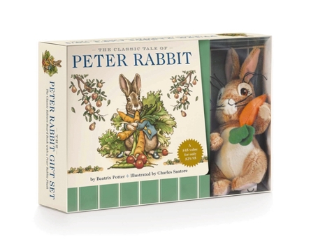 Board book The Peter Rabbit Plush Gift Set: The Classic Edition Board Book + Plush Stuffed Animal Toy Rabbit Gift Set (Fun Gift Set, Holiday Traditions, Beatrix Book