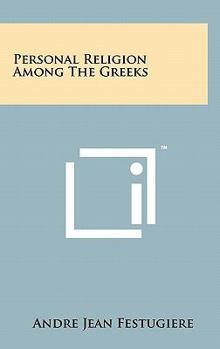 Hardcover Personal Religion Among The Greeks Book