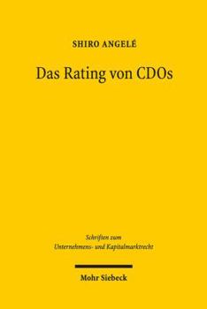 Hardcover Das Rating Von Cdos [German] Book