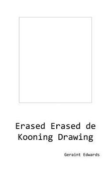 Paperback Erased Erased de Kooning Drawing Book