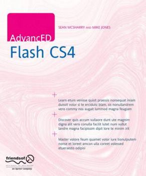 Paperback Advanced Flash Cs4 Book