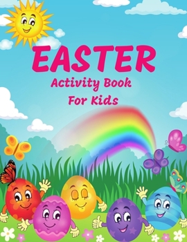 Paperback Easter Activity Book For Kids Ages 4-8 Book