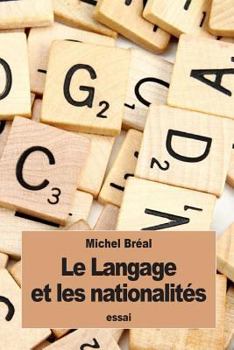 Paperback Le Langage et les nationalités [French] Book