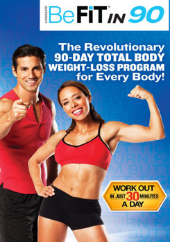 DVD BeFit in 90 Workout System Book