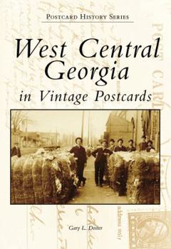 Paperback West Central Georgia in Vintage Postcards Book