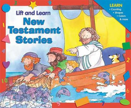 Hardcover Lift-And-Learn New Testament Stories Book