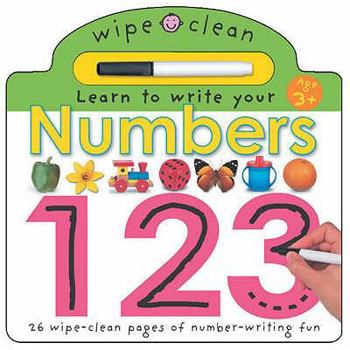 Hardcover Wipe Clean - Numbers Book