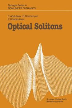 Paperback Optical Solitons Book