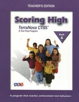 Paperback Scoring High on Terra Nova: Teacher Edition Grade 4 Book