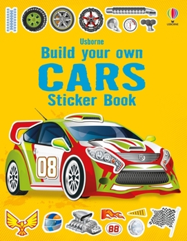 Paperback Build Your Own Cars Sticker Book