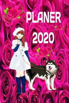 Paperback Planer 2020 F?r zwei ( 2 ) Partner / Partnerin mit Stunden, Uhrzeit, Kalender, Notizen: Handlicher Timer Kalender 2020 Terminplaner F?r Zwei ( 2 ) 12 Book