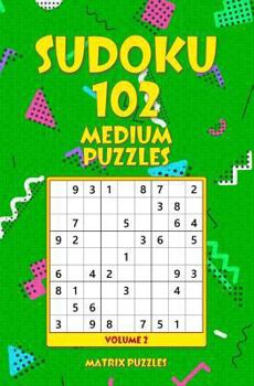 Paperback SUDOKU 102 Medium Puzzles Book