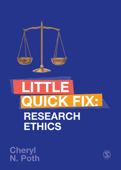 Paperback Research Ethics: Little Quick Fix Book