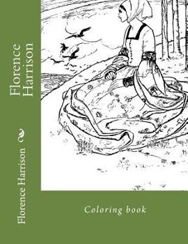 Paperback Florence Harrison: Coloring book