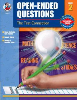 Paperback Open-Ended Questions, Grade 2 Book