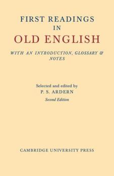 Paperback First Readings in Old English [Old_English] Book