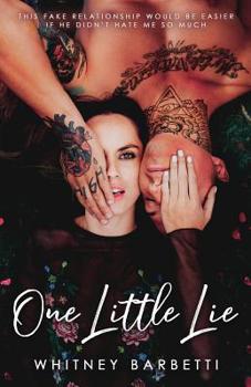 Paperback One Little Lie: a hate to love rom-com Book