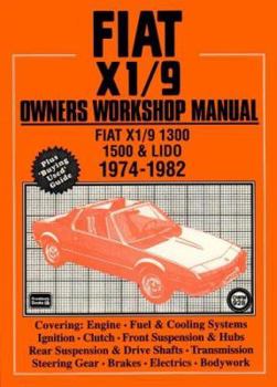 Paperback Fiat X1/9 Owners' Workshop Manual-Op/HS Book