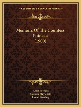 Paperback Memoirs Of The Countess Potocka (1900) Book