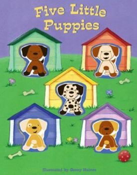 Hardcover Five Little Puppies Book