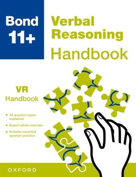 Paperback Bond 11+ Verbal Reasoning Handbook (for GL Assessment & other 11 plus exams) Book