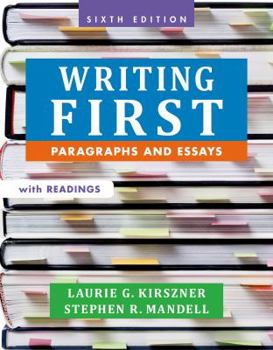 Paperback Writing First with Readings: Paragraphs and Essays Book