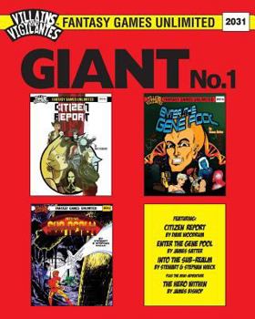 Paperback Villains and Vigilantes: Giant No. 1 Book