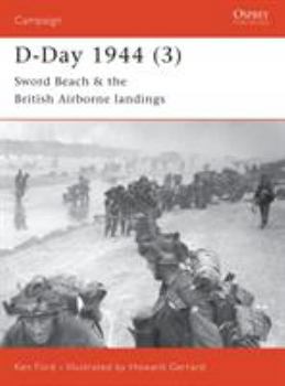 Paperback D-Day 1944 (3): Sword Beach & the British Airborne Landings Book