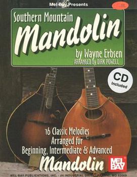 Paperback Southern Mountain Mandolin Book/CD Set Book