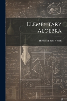 Paperback Elementary Algebra Book