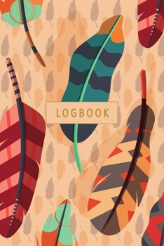 Paperback Logbook: Internet Address & Password Book. Boho Tribal Feather Organizer in Alphabetical Order for Websites, Username, Password Book