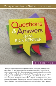 Paperback Questions and Answers With Rick Renner Study Guide Book
