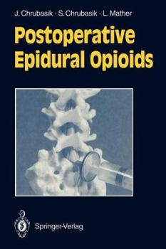 Paperback Postoperative Epidural Opioids Book