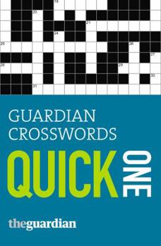 Paperback Guardian Crosswords: One: Quick One Book