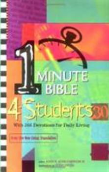Paperback One-Minute Bible 4 Students: With 366 Devotions for Daily Living Book