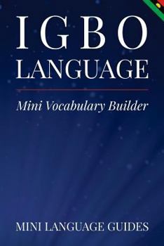 Paperback Igbo Language Mini Vocabulary Builder Book