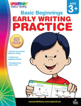 Paperback Early Writing Practice, Ages 3 - 6 Book
