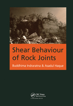 Hardcover Shear Behaviour of Rock Joints Book