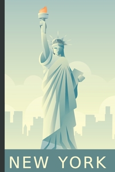 New York: Vintage Travel Journal, Notebook, Diary for Home, School, Work or Adventures