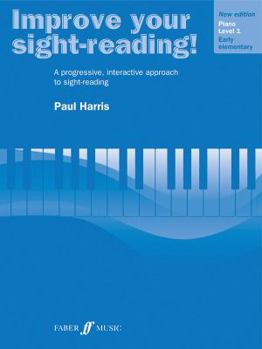 Paperback Improve Your Sight-Reading! Piano, Level 1: A Progressive, Interactive Approach to Sight-Reading Book