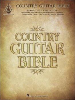 Paperback Country Guitar Bible Book