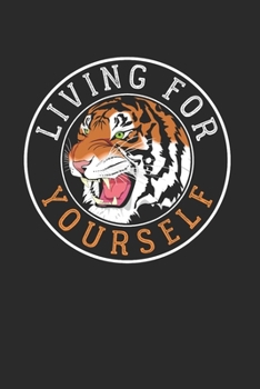 Tiger Notizbuch: Tiger Notizbuch die Perfekte Geschenkidee f�r Tierliebhaber und Tiger Freunde. Das Taschenbuch hat 120 wei�e Seiten mit Punktraster die dich beim Schreiben oder skizzieren unterst�tzt