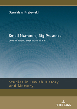 Hardcover Small Numbers, Big Presence: Jews in Poland After World War II Book