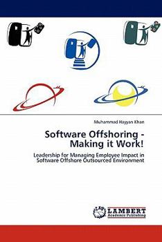 Paperback Software Offshoring - Making It Work! Book