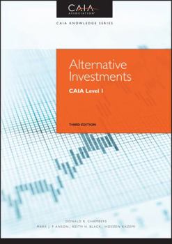 Hardcover Alternative Investments: Caia Level I Book