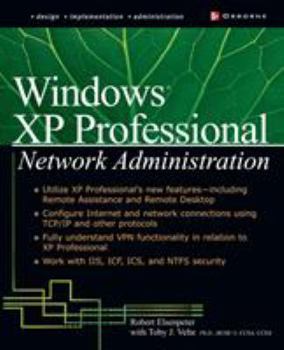 Paperback Windows XP Professional Network Administration Book